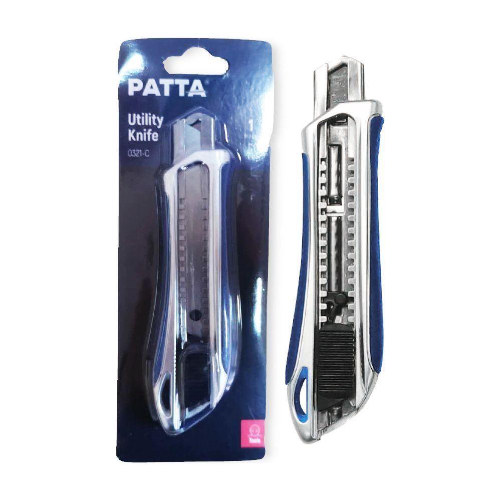 Patta 0321-C Utility Cutter Knife | Patta by KHM Megatools Corp. Patta 0321-C Utility Cutter Knife | Patta by KHM Megatools Corp.